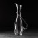 Glass decanter with a Gruner handle, 1.3 l, 15.5 × 11 × 37 cm