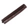 Penal-tubus for brushes, soft, 355 x 65 mm, 7k37, leatherette, reptile print, half-material, brown