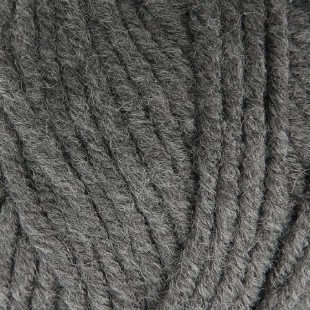 Yarn "Superlana Maxi" 75% acrylic, 25% wool 100m/100g (182 medium-gray)