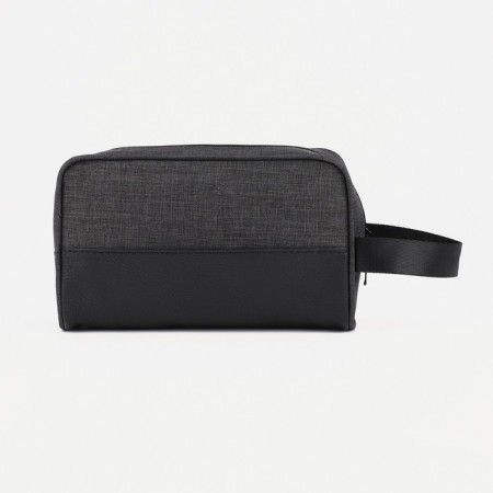 Lightning cosmetic bag, dark gray color-1