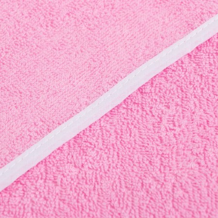 Toward Tensor Corner I am 85x85 cm, pink color, 100% cotton, 340 g/m2-5