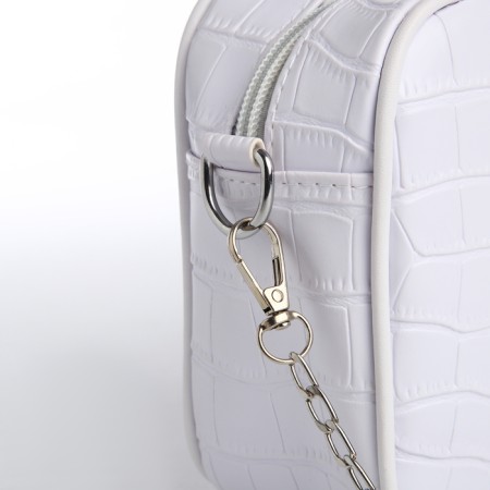 Bag Cross-Bodi Women's on lightning, white color-3