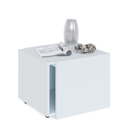 Journal table "SZh-11", 900 (506) × 478 × 390 mm, sliding, white color-1