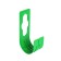 Hook suspension for a hose plastic