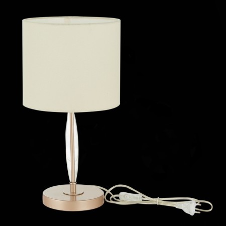 Evoluce bedside lamp. Sle108004-01. Rita. 1x40 W, E14, 23x23x44 cm, golden color-2
