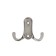 Furniture tundra hook TKD024 Light, two -rod, chrome