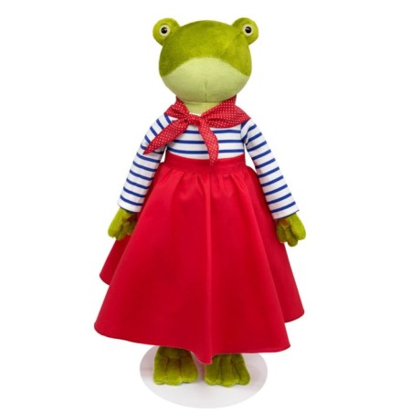 Soft toy "Jane Kvakovskaya", in the sea set, 24 cm
