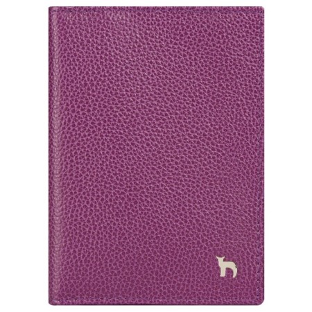 Cover for auto documents, passport, cards, purple color
