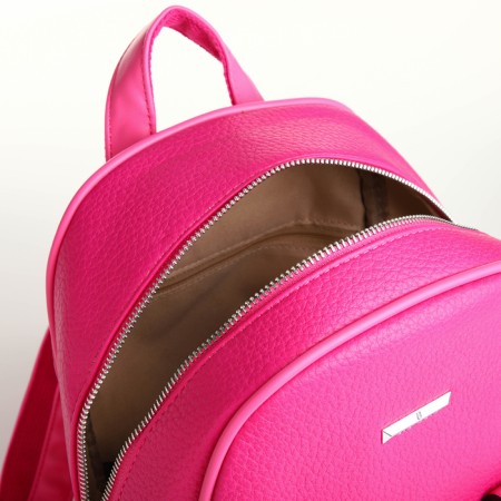 City backpack on lightning, bright pink color-5