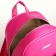 City backpack on lightning, bright pink color