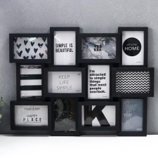 Photo frame in 12 photos 