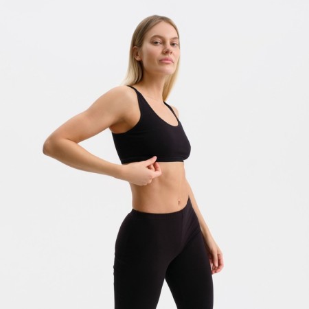 Bustier (top) female, black color, size 50-2