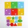 Velcro game, designer "Study forms according to the segon method", Fun Velcro Mini, 12 details