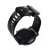 Men's washing watches, silicone strap, black