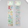 Plastic sticker with gold stroke of "baby" mix 6.7x30.2 cm