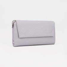 Women's wallet on magnets, the color is light gray