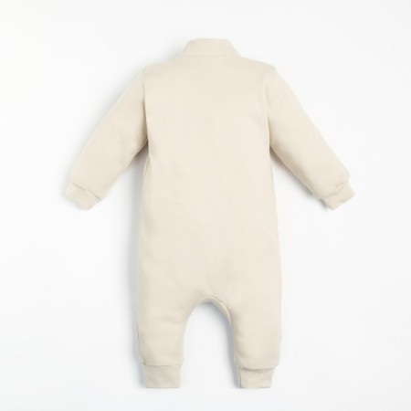 Combineson with zipper crumbs, I am Basic Line, height 74-80 cm, milk-5