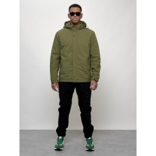 Male spring jacket, size 50, green color