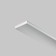 Aluminum profile LED Strip Alm-202-S-2M, 200x1.2 cm, silver color
