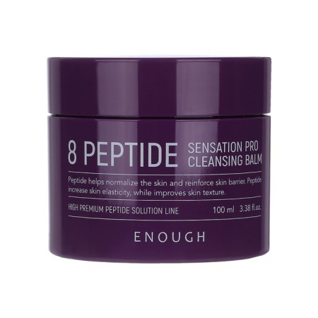 Facial balms cleansing on the basis of 8 peptide