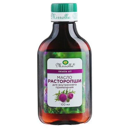 Mirrolla milk thistle oil, food, 100 ml