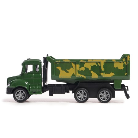 Metal machine "Military equipment", inertia, mobile parts, 12.5 cm-2