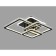 Luminable LED Ambrella Light, Ice, FA1733, 3XLED, 145 W, 10875LUM, 3000-6400K, black color, chrome