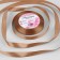 Satin tape, 12 mm × 23 ± 1 m, color light brown No. 136