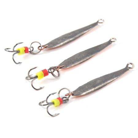 Vertical spin "Yaman" Malek with a tee, size 28 mm, 1.3 g, color copper-3