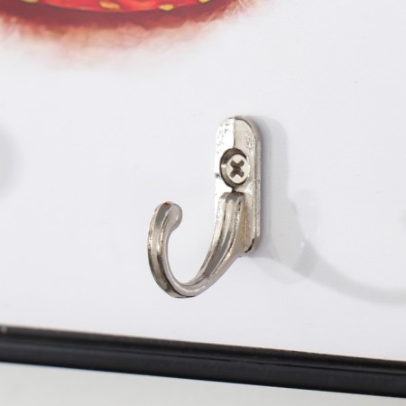 Decorative hooks 2 hooks "strawberries" 19x24 cm-2