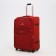 Small suitcase 24 "on lightning, code castle, with extension, red color