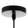 Lamp Bayerlux "Loft" E27 40W Black 14.5x14.5x20-120 cm