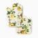 Kitchen set 2 pr. Dolyana flowers yellow. Group 17*17cm, mittens-seging 26*16cm, 100%HL
