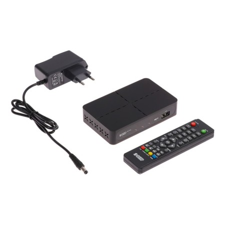 The console for digital TV "Ether" HD-222, FullHD, DVB-T2, HDMI, RCA, USB, Black