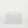 Cosmetic bag with lightning, white color