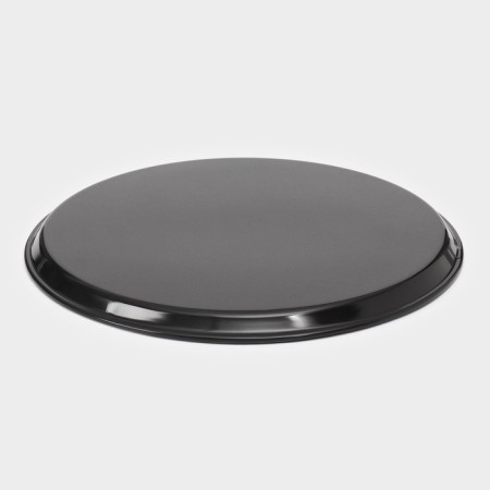 Rubbed Round Round Hanna Knövell, d = 40 cm, black color-3
