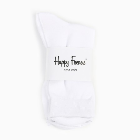 Set of male socks (3 pairs), white color, size 27-29-3