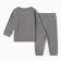 Kit for children (T -shirt/pants), gray color, height 74-80 (9 -12 months)