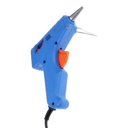 Tundra glue gun, 20 watts, 220 V, switch, indicator, long nozzle, 7 mm-10