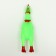 Toy squeak "thoughtful chicken" small for dogs, 16.5 cm, bright green