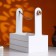 Box - wooden Kashpo 25x15x30 "Beloved Mom" ​​White