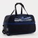 Road bag on wheels, a lightning department, with an increase, an outer pocket, black color