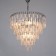 Eliza 44 cm chandelier, D 47 cm, 6x60W E27