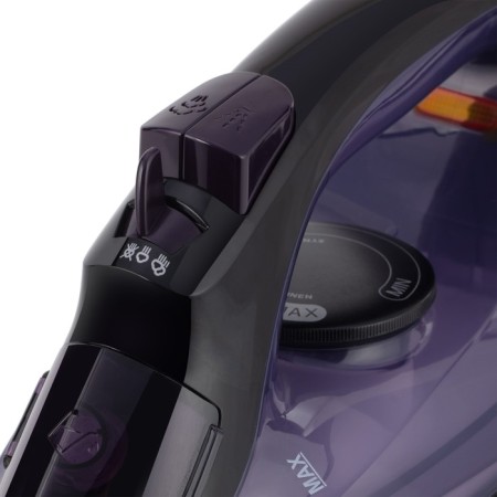 Iron Vitek VT-8316, 2400 watts, ceramic soles, 250 ml, black-violet-2