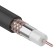 Bay Cabake Koaxial RG-6U, 75om, Cu/Al/Cu, 64%, 305m, Outdoor, Black Rexant