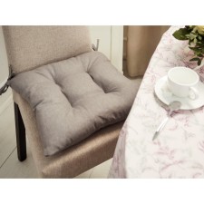 Dark Grey chair pillow, size 40x40 cm