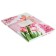 A5 BUSINESS BLOCK, 80 sheets in the FLORA line, Euro-format, hard cover, matte lamination, selective varnish, offset block, mix