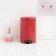Brabantia Newcon bucket, plastic inner bucket, with a pedal, flame red color, 12 liters