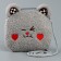 Soft bag "Bear". The color is gray