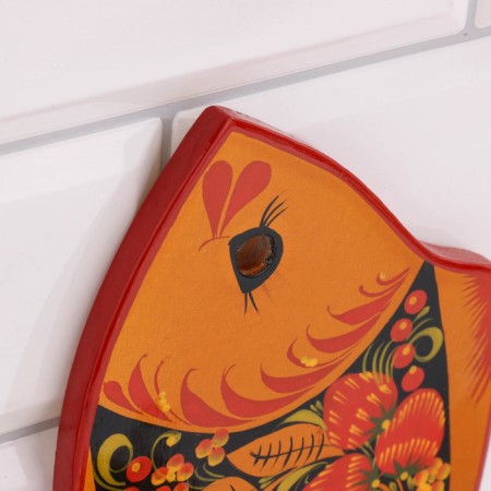 Set of cutting boards "Golden Fish", 3 pcs, Khokhloma-3